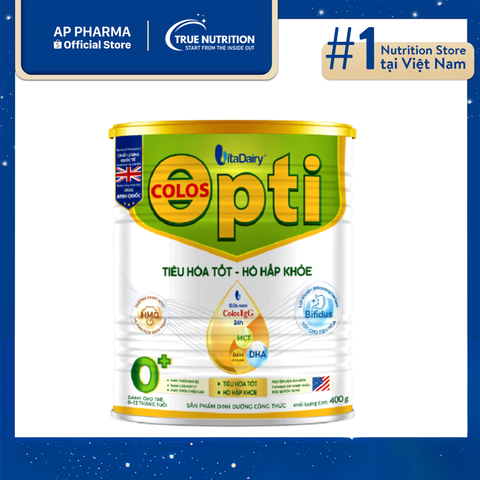  Sữa COLOS OPTI số 0: Giải Pháp Dinh Dưỡng Cho Trẻ Từ 0-12 Tháng Tuổi 