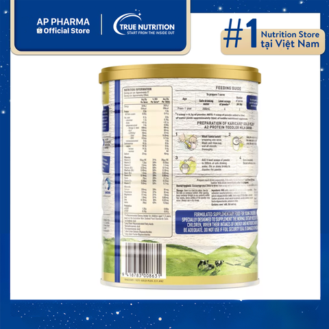  Karicare Gold Plus A2 Protein Số 2: Dinh Dưỡng An Toàn Cho Bé Từ 6-12 Tháng 