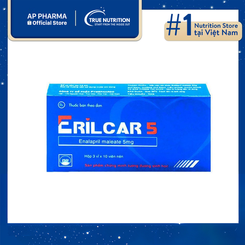  Thuốc Erilcar 5 Là Thuốc Gì? thành phần và lưu ý cách sử dụng 
