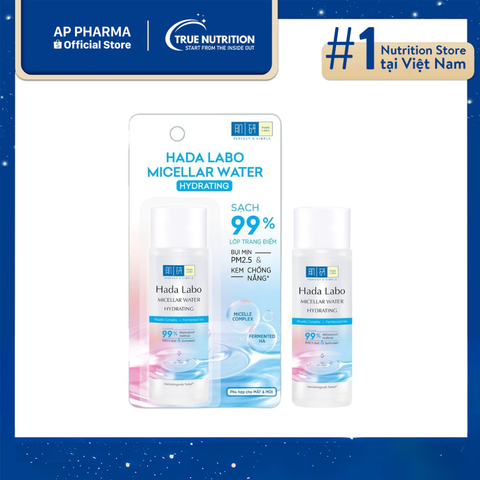  Nước tẩy trang Hada Labo dưỡng ẩm sạch sâu: Giải pháp làm sạch cho làn da 