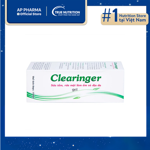  Sữa tắm, rửa mặt Clearinger Gamma: Da mềm mịn, sạch khuẩn hiệu quả! 