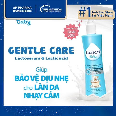  Body & Hair Wash Lactacyd Baby: Giữ da bé mềm mịn, khỏe mạnh! 