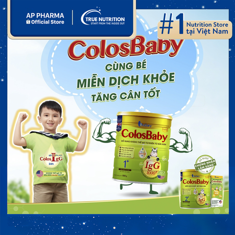  Sữa ColosBaby Gold 1 – Nguồn Dinh dưỡng từ sữa non cho trẻ phát triển khỏe mạnh 