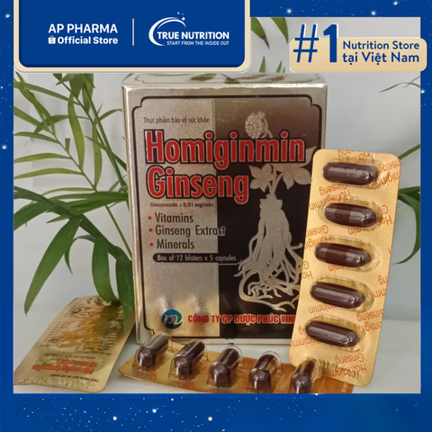  Homiginmin Ginseng: Tăng Cường Đề Kháng Nhờ Nhân Sâm Hàn Quốc 