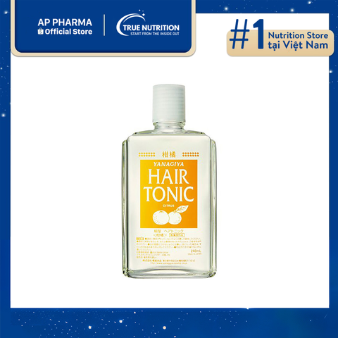  Hair Tonic Yanagiya: Dưỡng Tóc Khỏe Mạnh Từ Hương Bưởi 