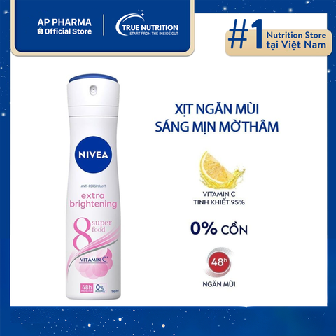 Xịt Khử Mùi Nivea Extra: Tự Tin Rạng Rỡ Cả Ngày Dài 