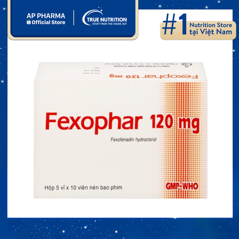  Thuốc Fexophar 120mg là thuốc gì? Thành phần và lưu ý cách sử dụng 