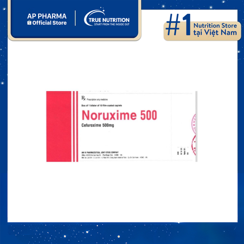  Thuốc Noruxime 500 có tác dụng gì? Thành phần, công dụng, liều dùng 