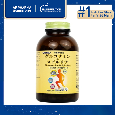  Orihiro Glucosamine & Spirulina: Bí Quyết Vàng Cho Sức Khỏe Khớp 