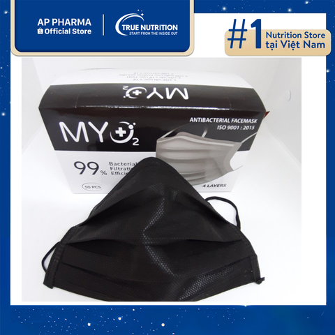  Khẩu Trang MyO2 4 Lớp - Bảo Vệ Hô Hấp Tối Ưu, An Toàn Mỗi Ngày 
