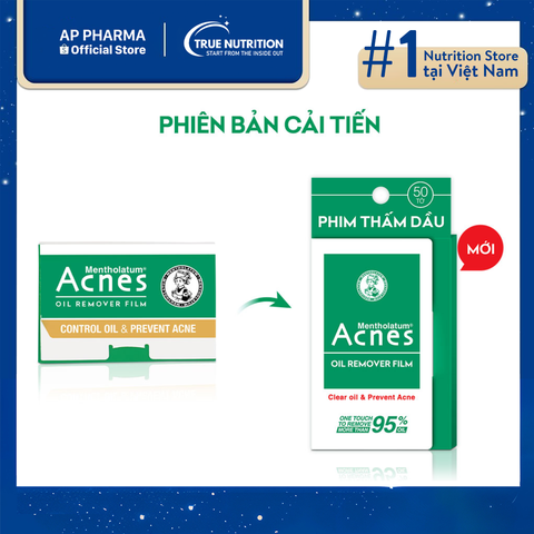  Phim Thấm Dầu Acnes - Giải Pháp Hoàn Hảo Cho Làn Da Rạng Ngời, Sạch Dầu 