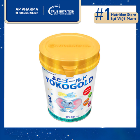  Sữa Vinamilk Yoko Gold 3: Sữa Bột Đầu Tay Cho Trí Não Và Tiêu Hóa Của Trẻ 