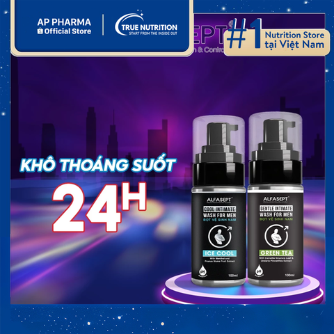 Alfasept: Giải Pháp Vệ Sinh Hiệu Quả Cho Nam Giới Hiện Đại 