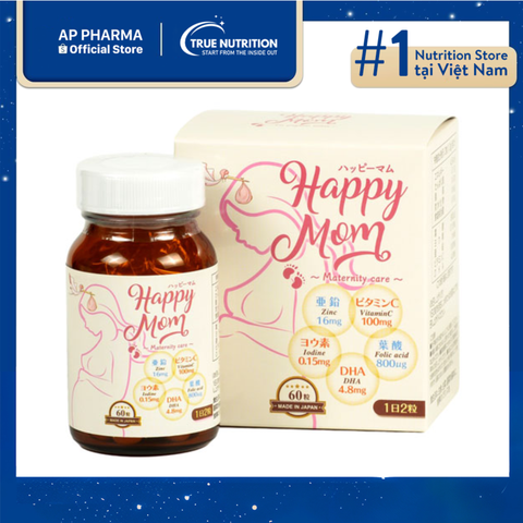  Happy Mom: Hỗ Trợ Mẹ Bầu Với Vitamin và Khoáng Chất 