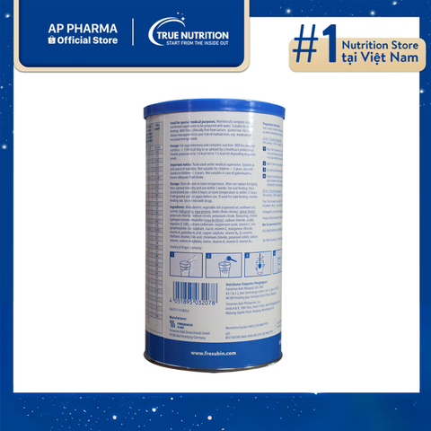  Sữa Fresubin Powder: Dinh Dưỡng Tối Ưu Giúp Phục Hồi Sức Khỏe 