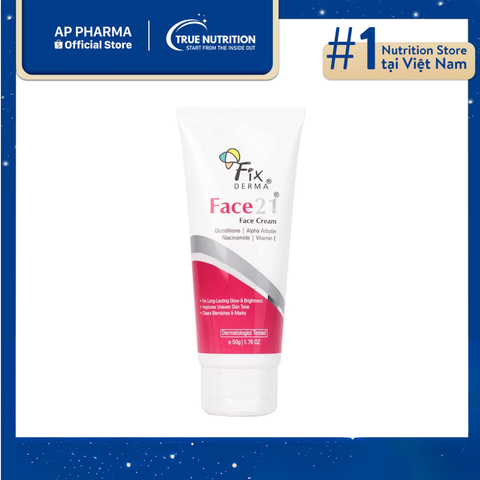  Face Cream Fixderma Face21: Đánh Thức Vẻ Đẹp Làn Da Sáng Mịn! 