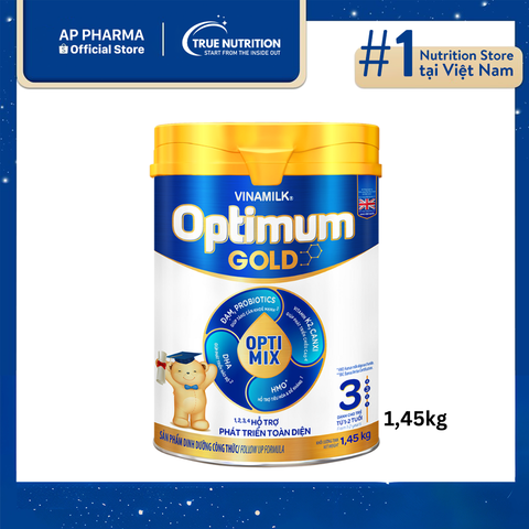  Sữa Vinamilk Optimum Gold 3: Tăng Cường Chức Năng Não Bộ và Hệ Miễn Dịch 