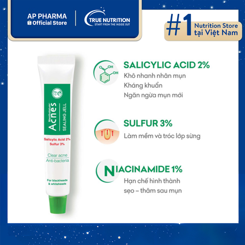  Acnes Sealing Jell: Tìm Lại Sự Tự Tin Với Làn Da Khỏe Mạnh 