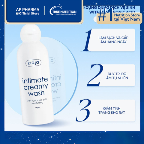  Intimate Dung Dịch Vệ Sinh Bổ Sung Lactobionic Acid Dịu Nhẹ, Bảo Vệ Tối Ưu! 
