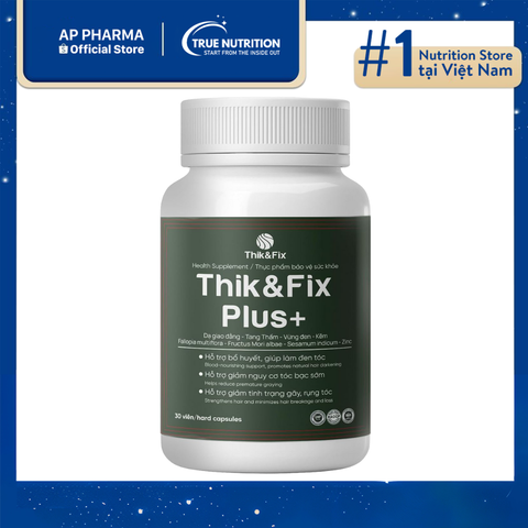  Thik&Fix Plus+: Giải Pháp Đột Phá Cho Mái Tóc Khỏe Mạnh! 