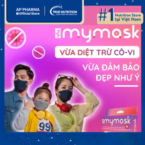  Khẩu trang vải công nghệ MyMask – Bảo vệ sức khỏe toàn diện mỗi ngày 