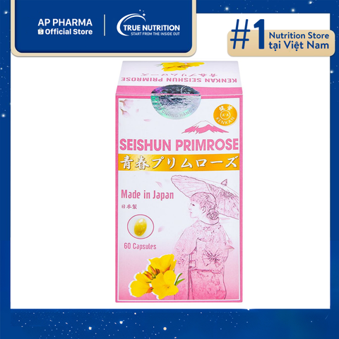 Viên Uống Kenkan Seishun Primrose: Giải Pháp Hỗ Trợ Sức Khỏe Phụ Nữ Tiền Mãn Kinh 