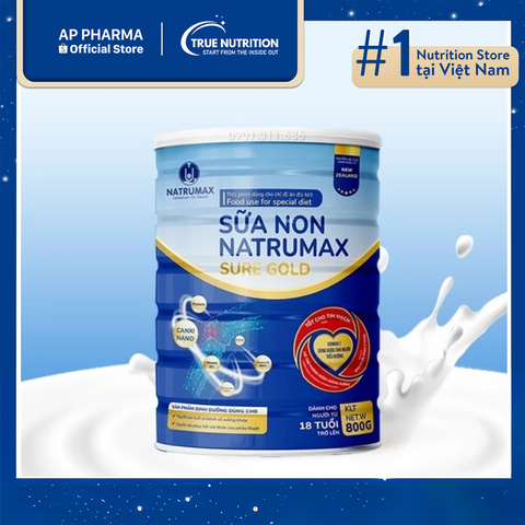  Sữa Non Natrumax Sure Gold Là Gì? Giá Bao Nhiêu? Tăng Cường Sức Khỏe Hàng Ngày 