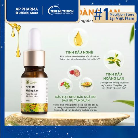  Serum Hoàng Lan – Chăm sóc làn da đều màu, đánh bật dấu hiệu tuổi tác 
