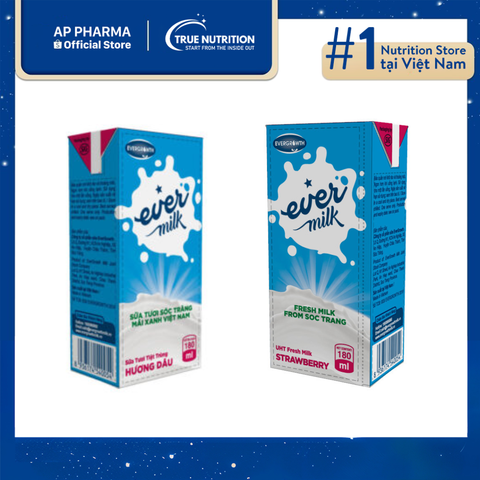 Sữa Tươi Ever Milk: Sản phẩm dinh dưỡng tươi mới cho cả gia đình 