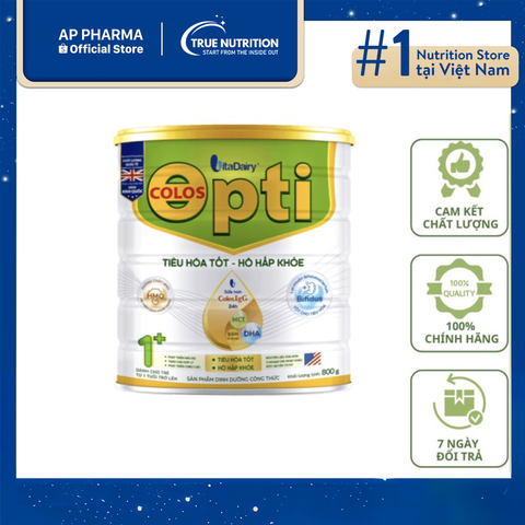  Sữa COLOS OPTI 1+ – Giải Pháp Nâng Cao Sức Đề Kháng Cho Bé Yêu Mỗi Ngày 