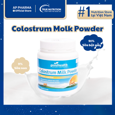  Colostrum Milk Powder: Dinh Dưỡng Đầy Đủ Cho Mọi Đối Tượng 