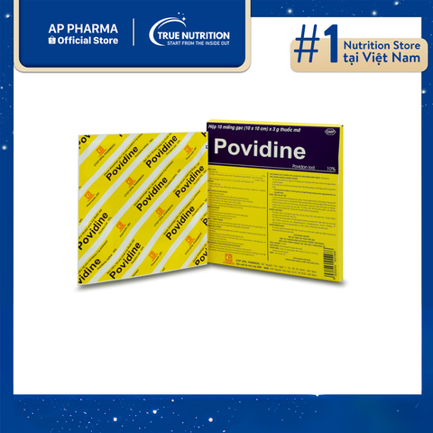 Gạc Povidine Có Tác Dụng Gì? thành phần và lưu ý cách sử dụng 