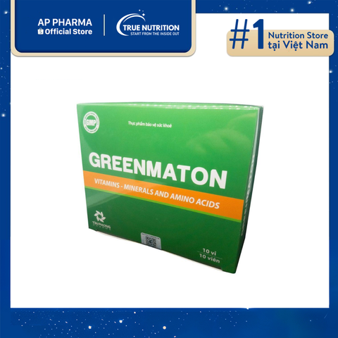  Greenmaton: Tăng cường sức khỏe toàn diện mỗi ngày! 