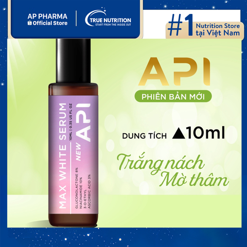 Son Nách API – Bí quyết giảm thâm, khử mùi hiệu quả, tự tin mỗi ngày 