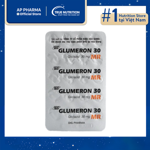  Thuốc Glumeron 30 Là Thuốc Gì? Công Dụng, Chỉ Định, Tác Dụng Phụ Thuốc 