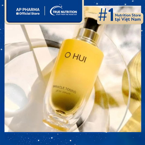  Serum OHUI Miracle Toning Glow - Tinh Chất Dưỡng Sáng Căng Mướt 