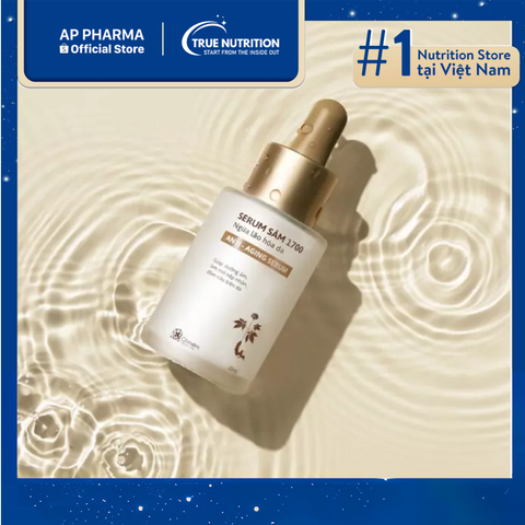  Serum Sâm 1700 Ngừa Lão Hóa Da: Chống Lão Hóa Hiệu Quả, Khôi Phục Độ Săn Chắc 