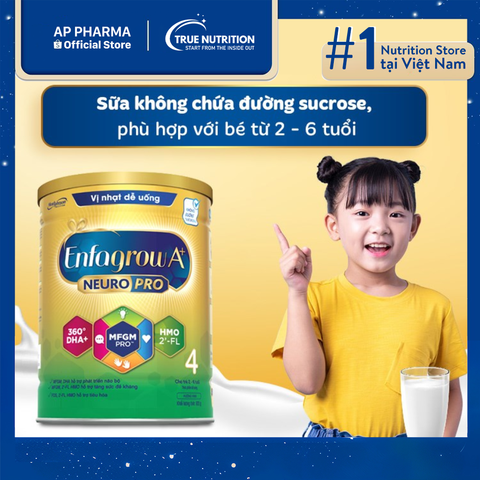  Sữa Enfagrow A+ 4: Bí Quyết Tăng Cường Trí Não và Sức Khỏe Cho Bé 