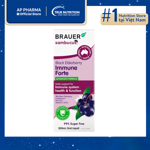  Black Elderberry Immune Plus: Hỗ Trợ Miễn Dịch Từ Thành Phần Tự Nhiên 