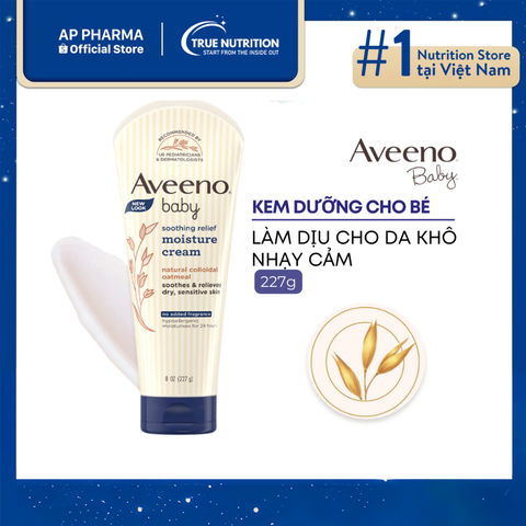  Kem Aveeno Baby Soothing Relief: Dưỡng Da Bé Mềm Mại, Khỏe Mạnh 