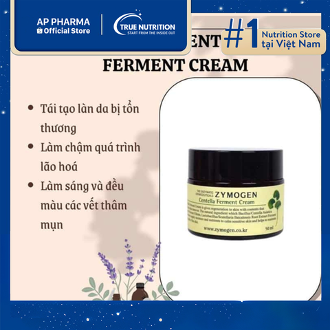  Review Zymogen Centella Ferment Cream - Bí quyết phục hồi da hiệu quả 