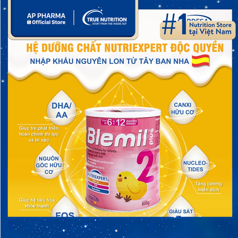  Sữa Bột Blemil Plus 2: Nguồn Dinh Dưỡng Chất Lượng Cho Trẻ Nhỏ 