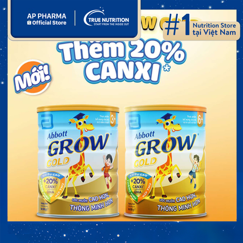  Sữa Abbott Grow Gold 3+: Cho Trẻ Tăng Cân Và Vươn Cao 