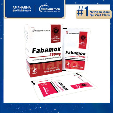  Thuốc Fabamox 250 Chỉ Định, Công Dụng thông tin thuốc và cách dùng 
