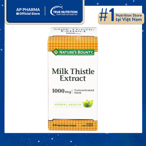  Milk Thistle Nature's Bounty: Giải pháp hoàn hảo cho sức khỏe gan 