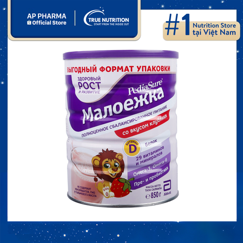  Sữa Pediasure của Nga: Hỗ trợ trẻ phát triển toàn diện từ 1-10 tuổi 