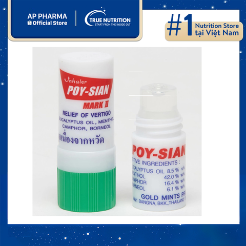  POY-SIAN Mark II: Tinh dầu thiên nhiên cho mũi thông thoáng 