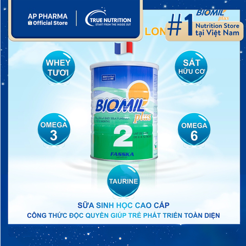  Sữa Bột Biomil Plus 2: Bé Tăng Trưởng Nhanh Chóng và Khỏe Mạnh! 