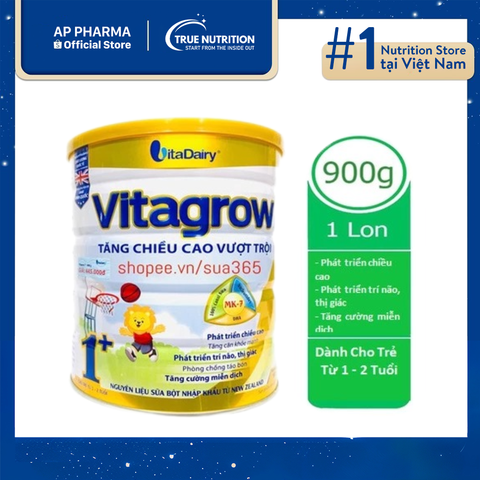  Sữa Vitagrow 1+ Có Tốt Không? Bí Quyết Giúp Trẻ Cao Lớn Và Khỏe Mạnh 