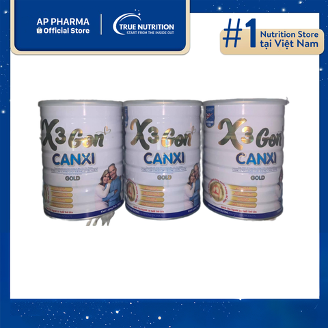  Sữa X3 Gon Canxi Gold: Bí quyết vàng cho xương chắc khỏe mỗi ngày 